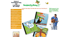Desktop Screenshot of butterflysong.com